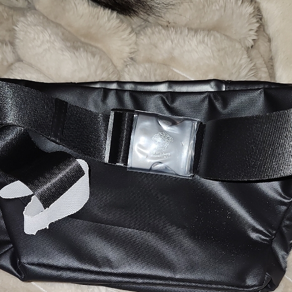 Versace Black Belt Bag - Picture 3 of 4